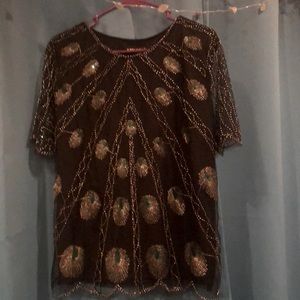 Babeyond Womens top size Xl 1920’s style
